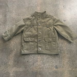 Infant Toddler Boys Military Jacket